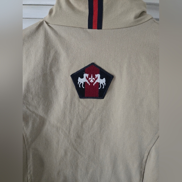 Equine Couture Regatta Jacket Safari Tan Equestrian S - Picture 13 of 15